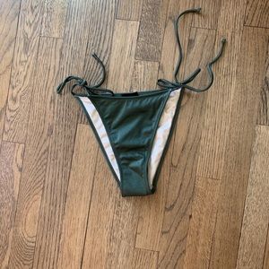 Pacsun green high rise bikini bottoms
